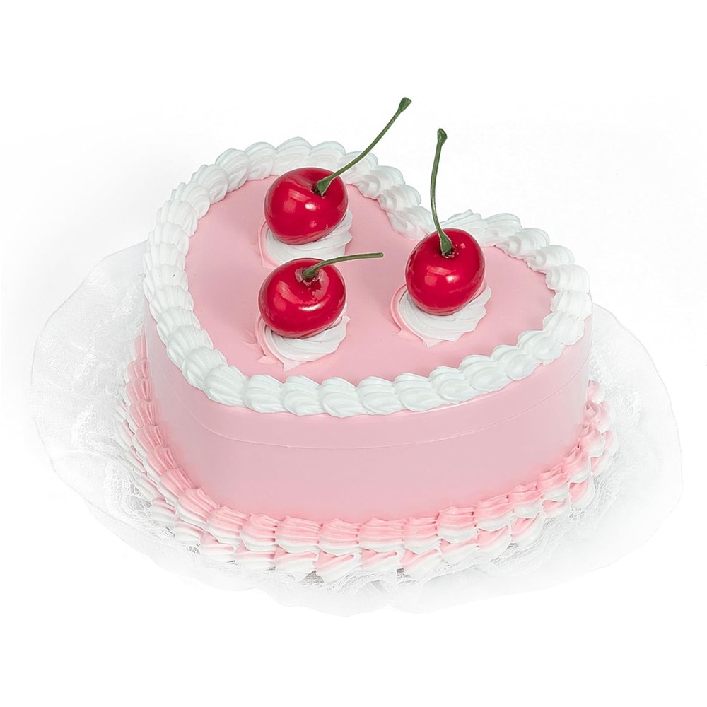 Cherry pink cake storage
